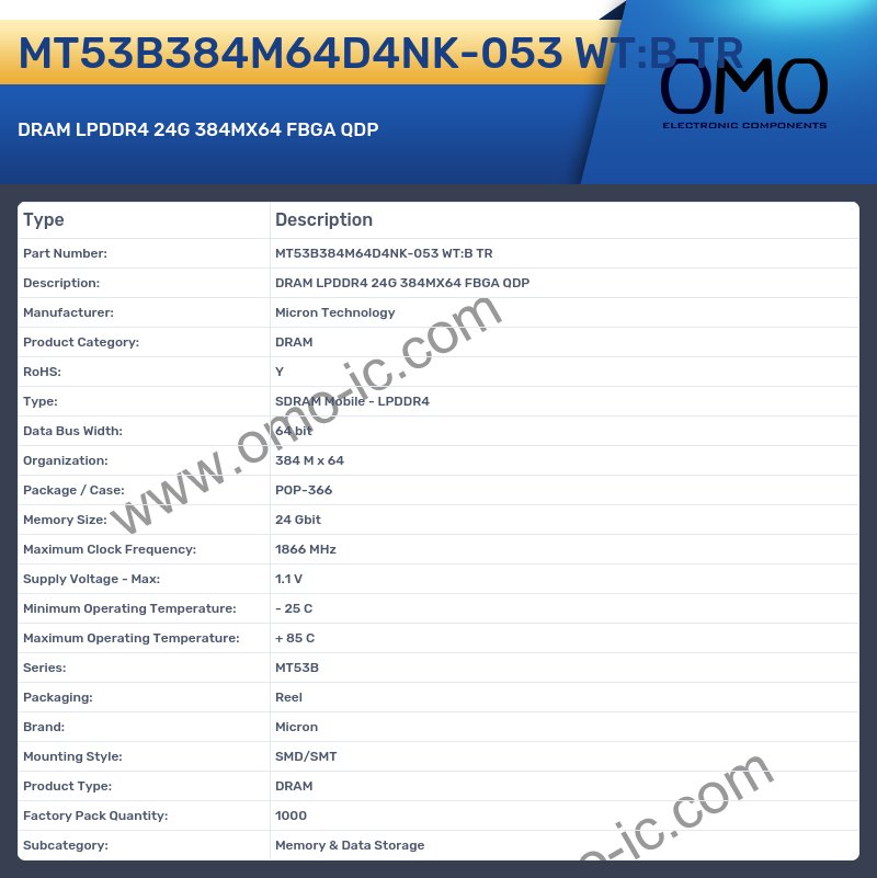 MT53B384M64D4NK-053 WT:B TR