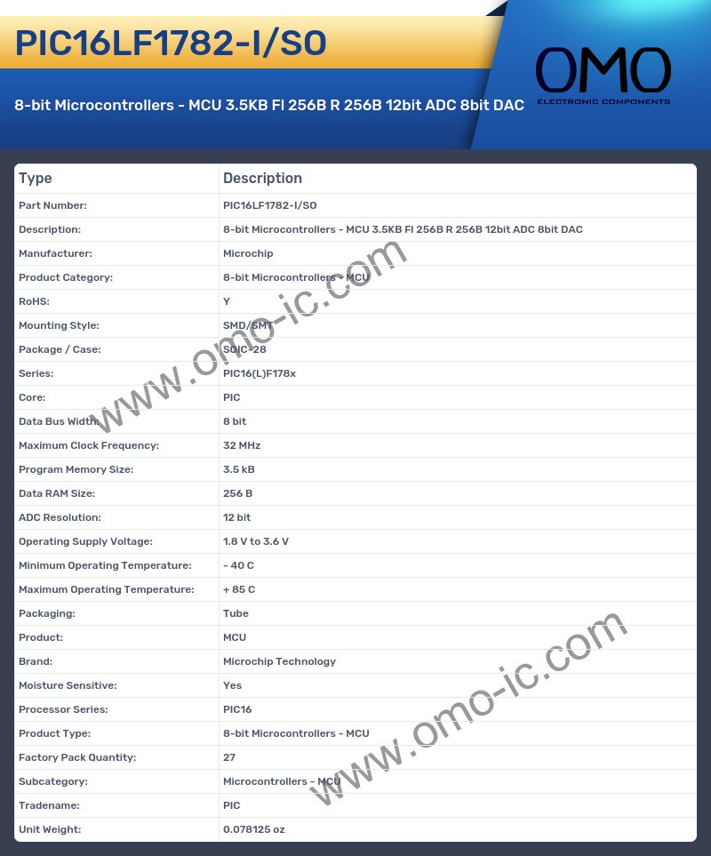 PIC16LF1782-I/SO