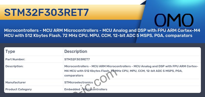 STM32F303RET7