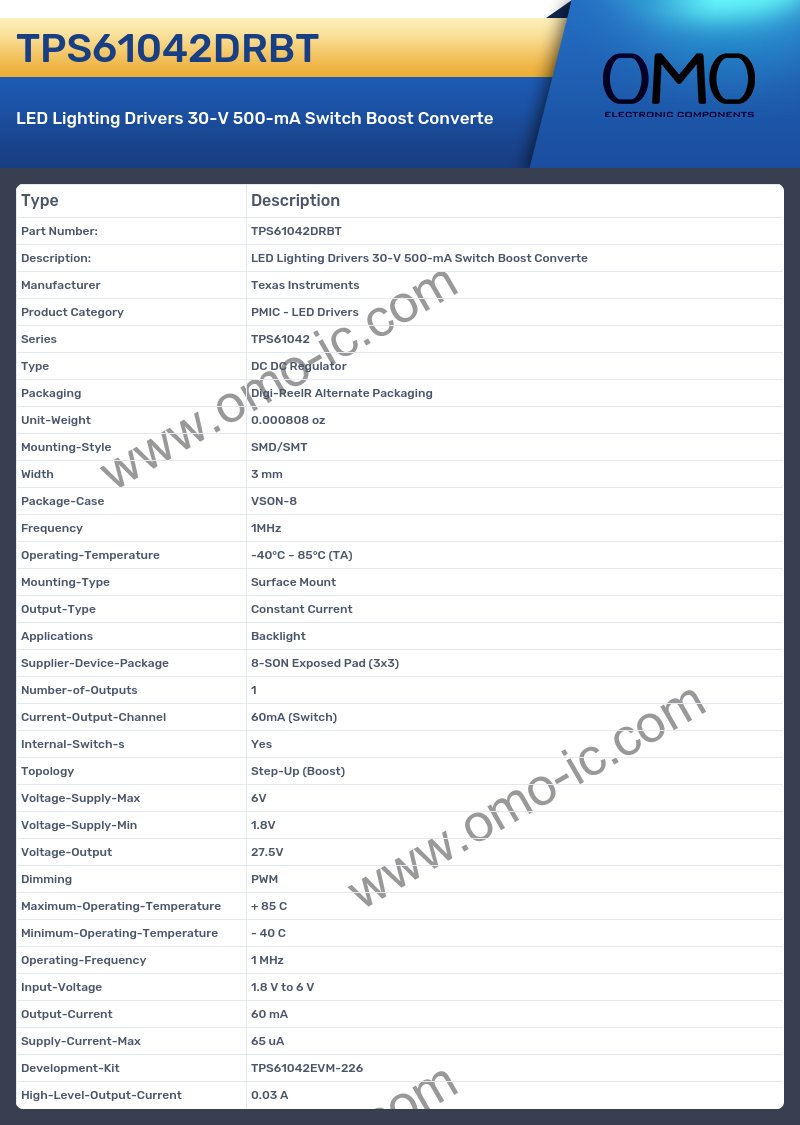TPS61042DRBT