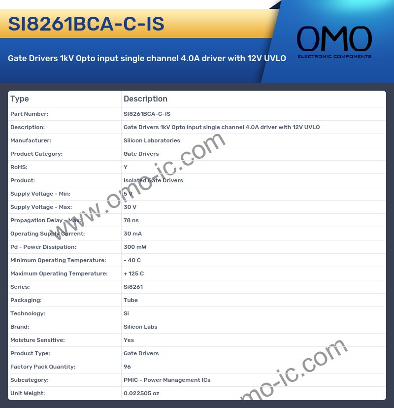 SI8261BCA-C-IS