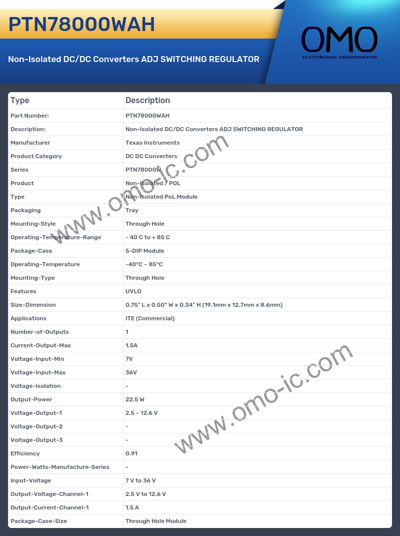 PTN78000WAH