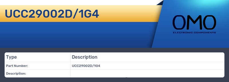 UCC29002D/1G4