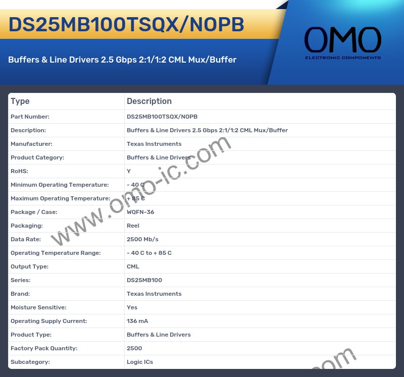 DS25MB100TSQX/NOPB