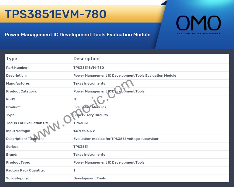 TPS3851EVM-780