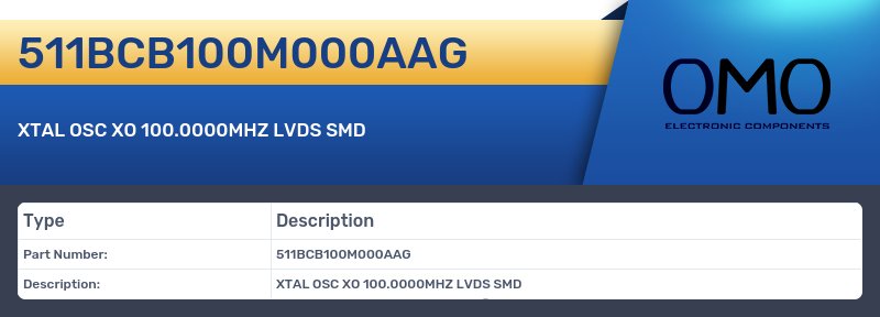 511BCB100M000AAG