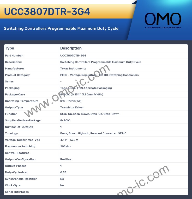 UCC3807DTR-3G4