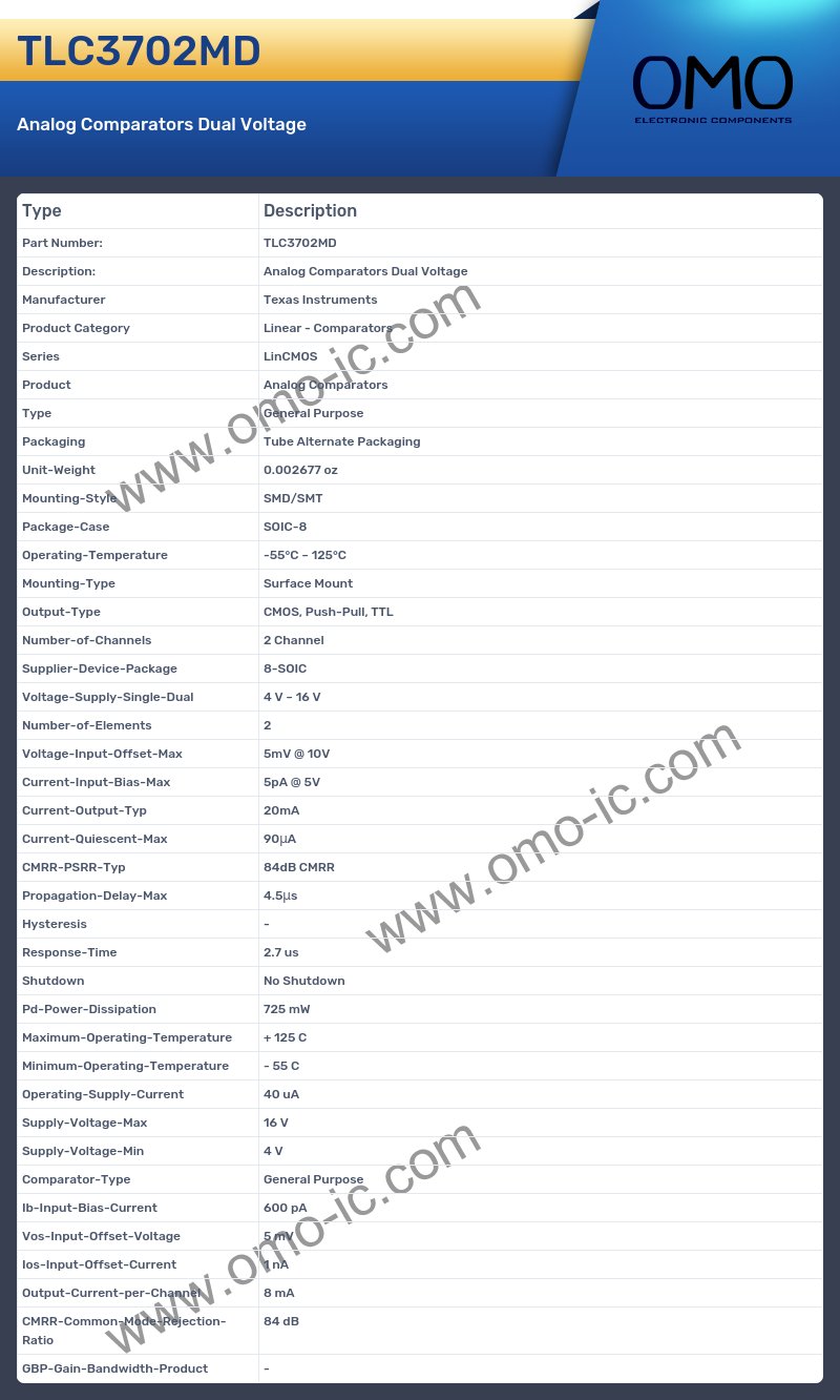 TLC3702MD