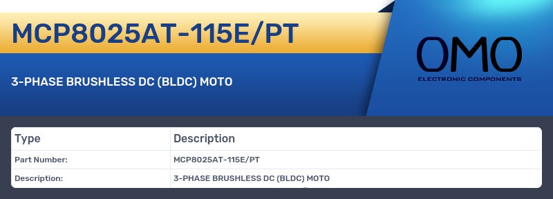 MCP8025AT-115E/PT