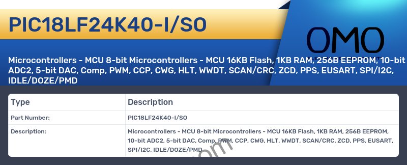 PIC18LF24K40-I/SO