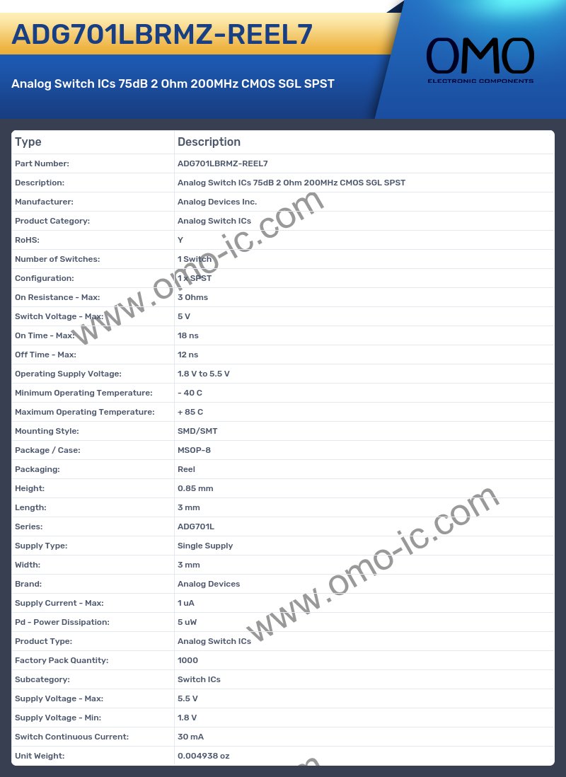 ADG701LBRMZ-REEL7