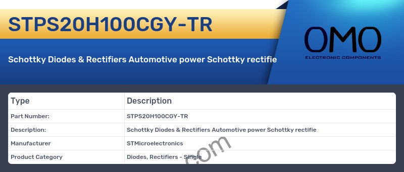 STPS20H100CGY-TR