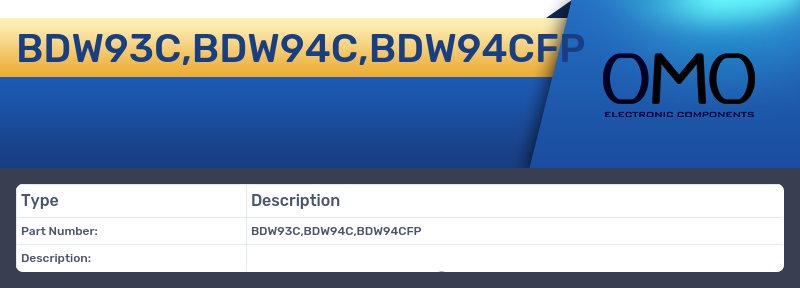 BDW93C,BDW94C,BDW94CFP