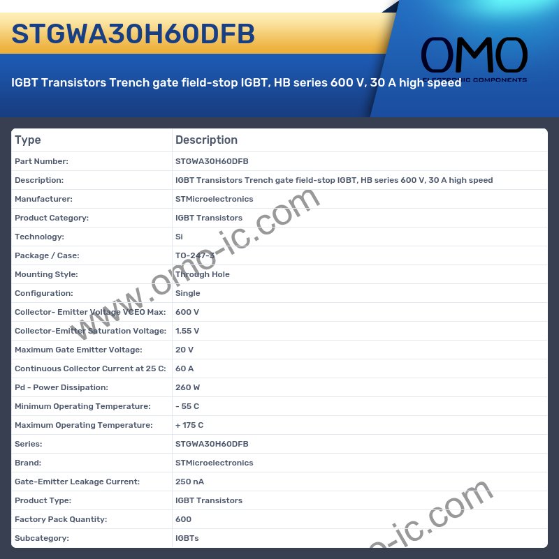 STGWA30H60DFB