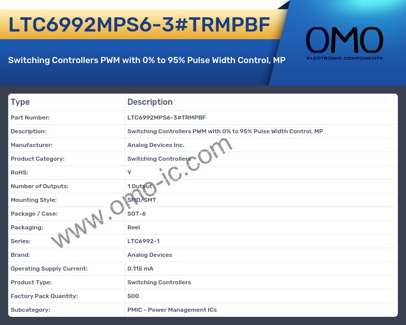 LTC6992MPS6-3#TRMPBF