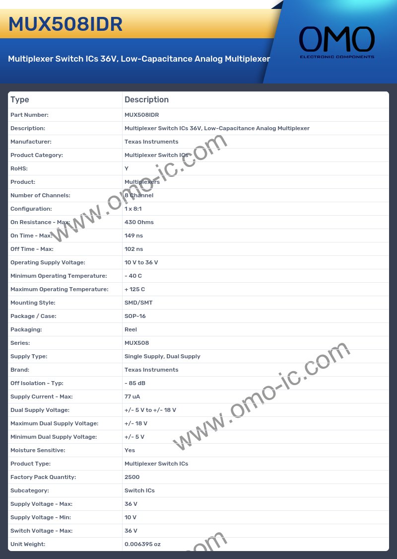 MUX508IDR