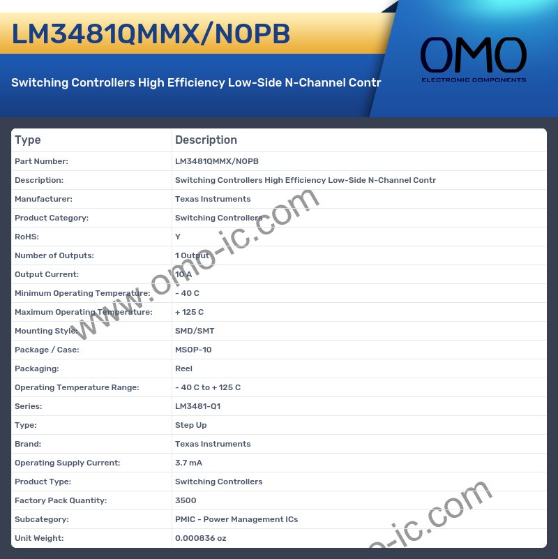 LM3481QMMX/NOPB