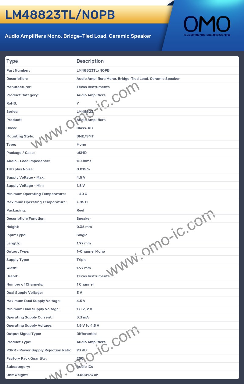 LM48823TL/NOPB