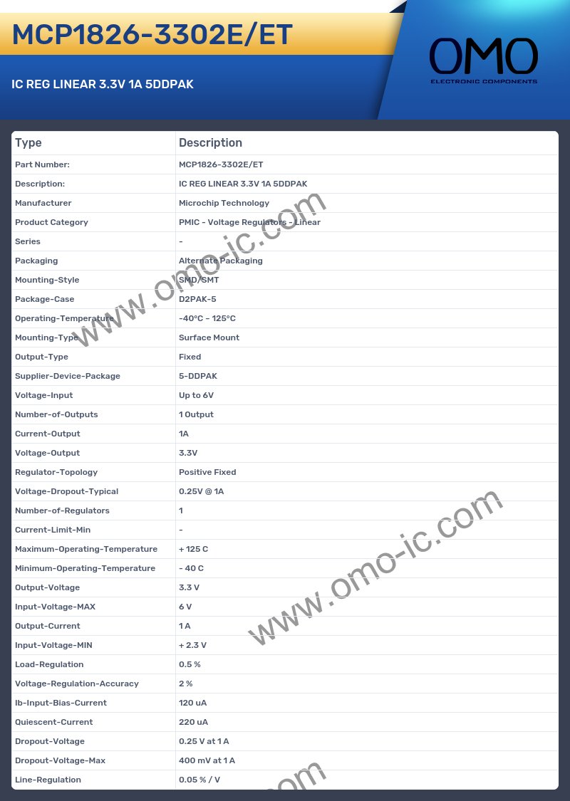 MCP1826-3302E/ET