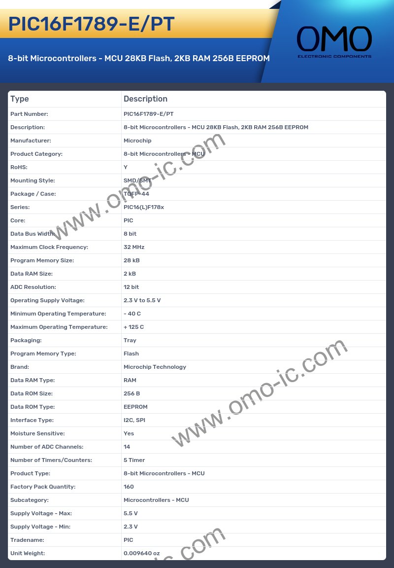 PIC16F1789-E/PT