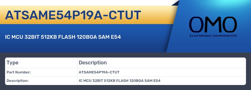 ATSAME54P19A-CTUT