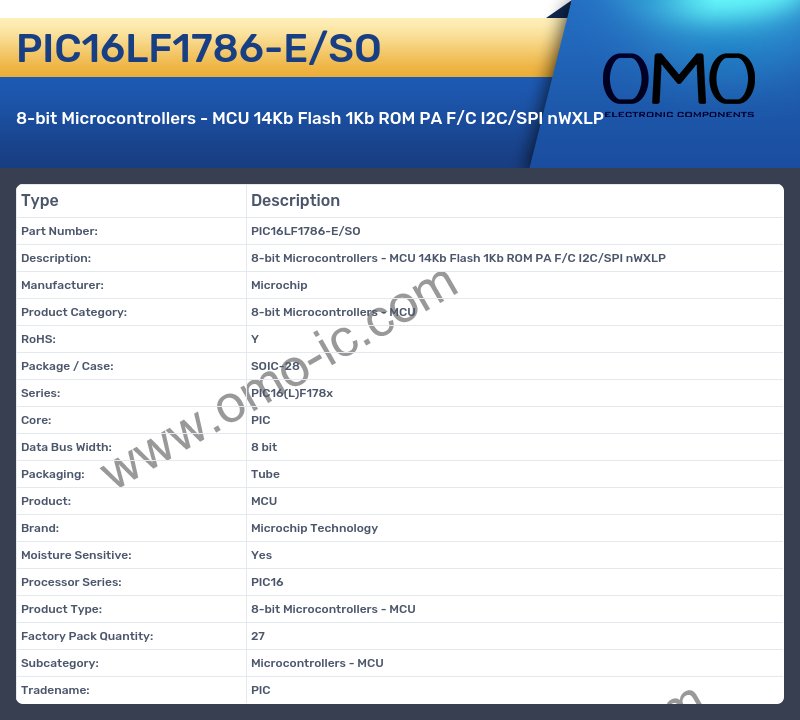 PIC16LF1786-E/SO