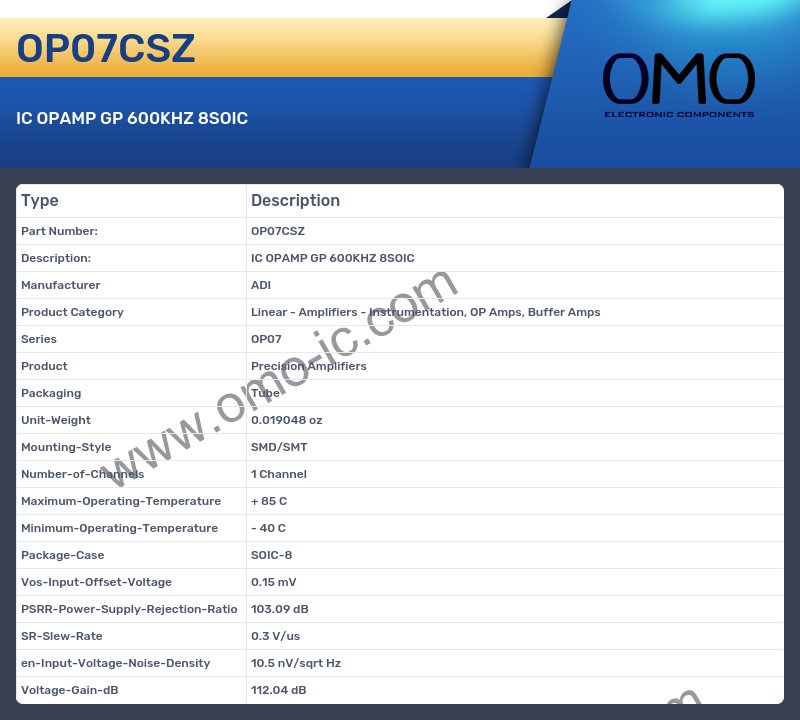 OP07CSZ