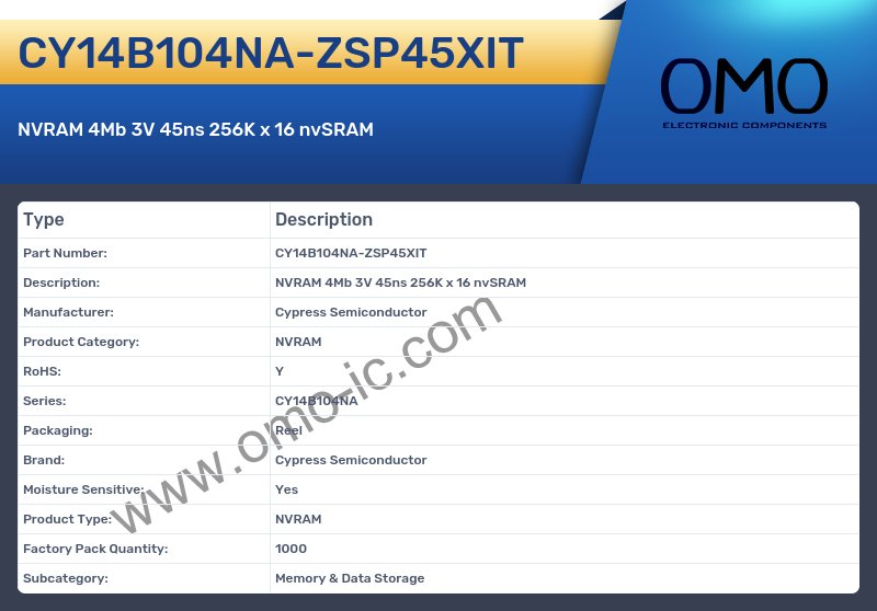 CY14B104NA-ZSP45XIT