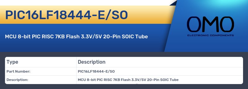 PIC16LF18444-E/SO