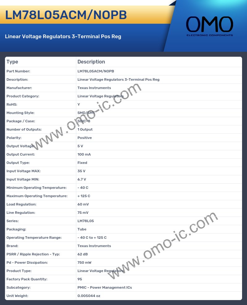 LM78L05ACM/NOPB