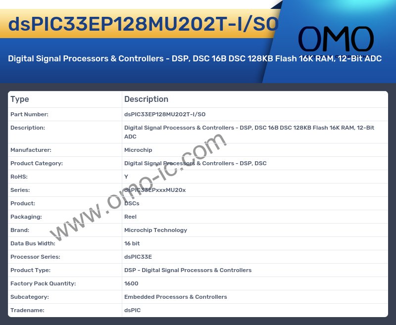 dsPIC33EP128MU202T-I/SO