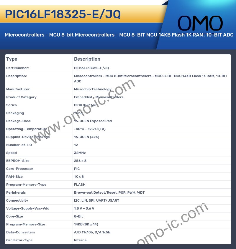 PIC16LF18325-E/JQ