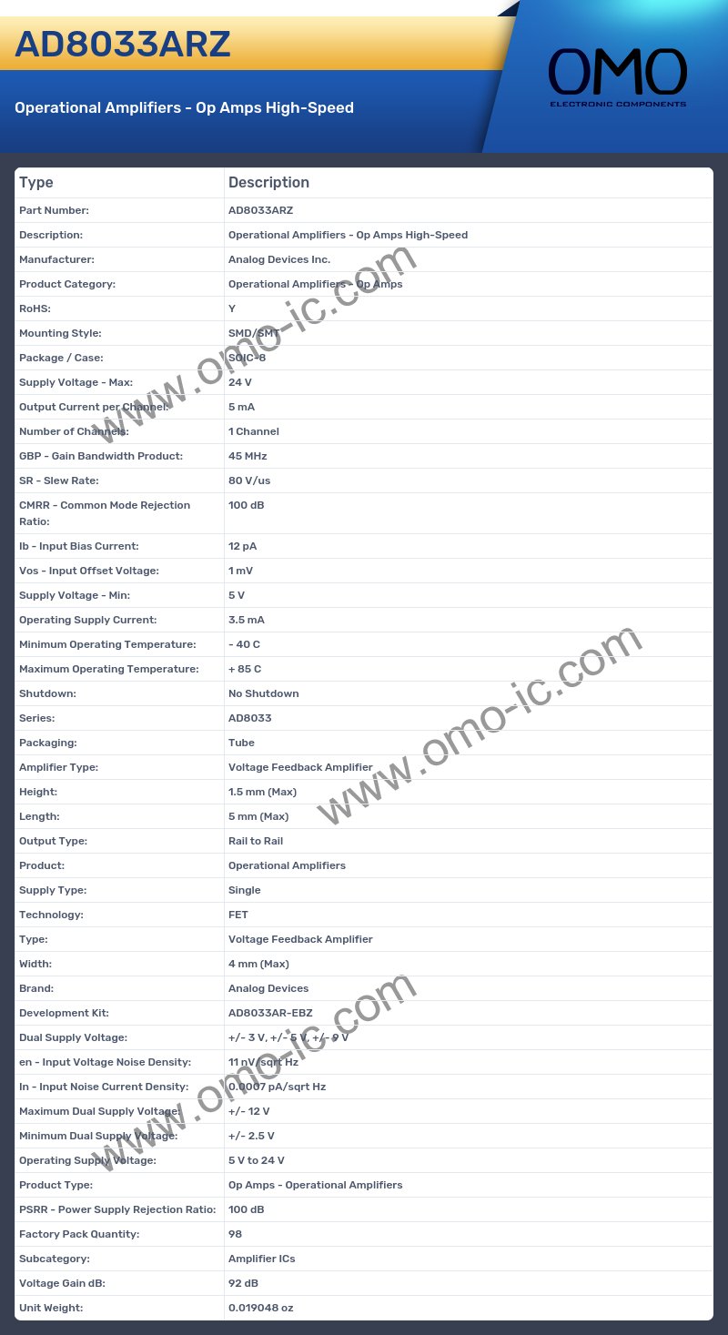 AD8033ARZ