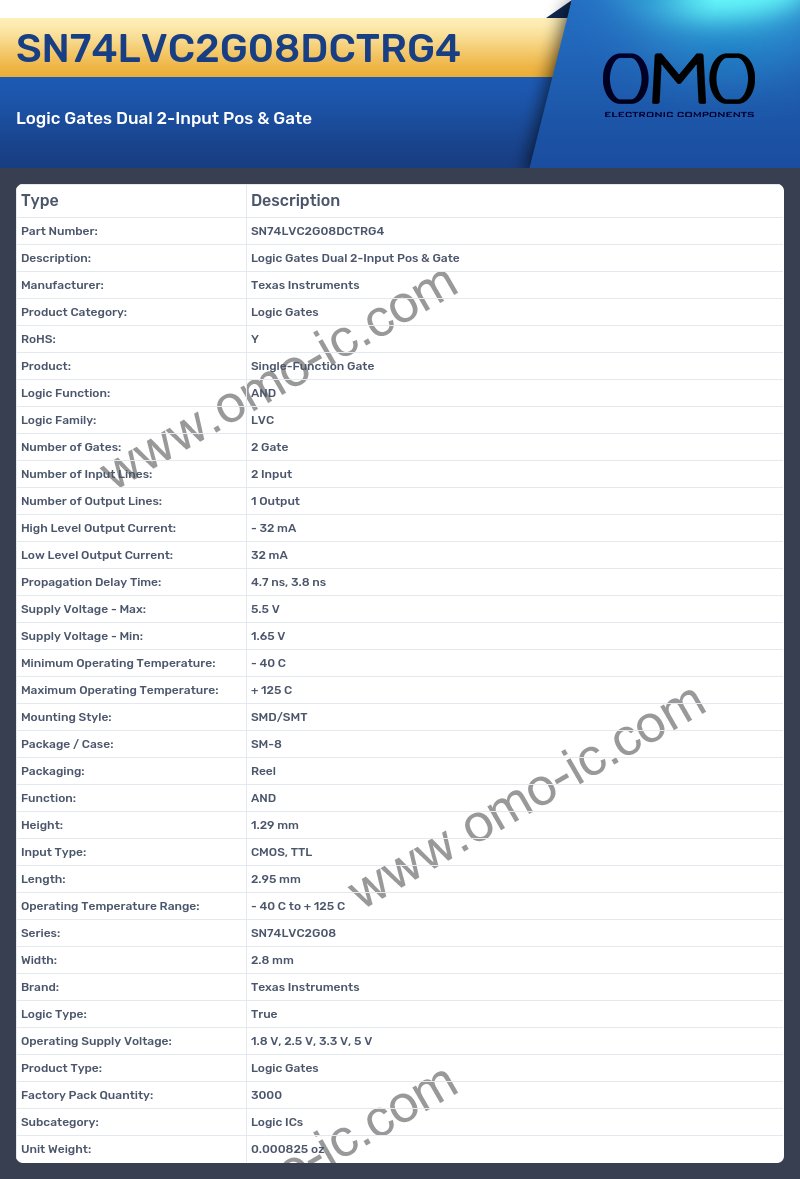 SN74LVC2G08DCTRG4