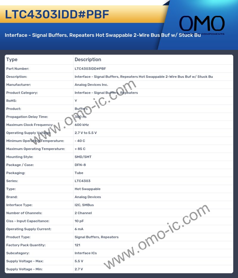 LTC4303IDD#PBF