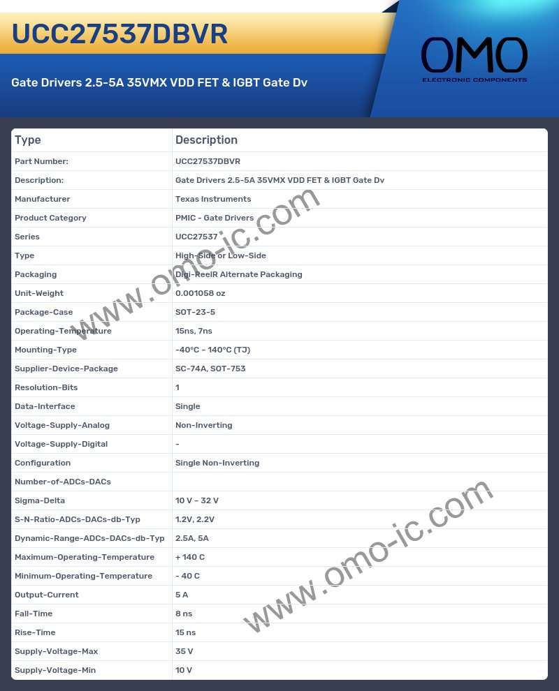 UCC27537DBVR
