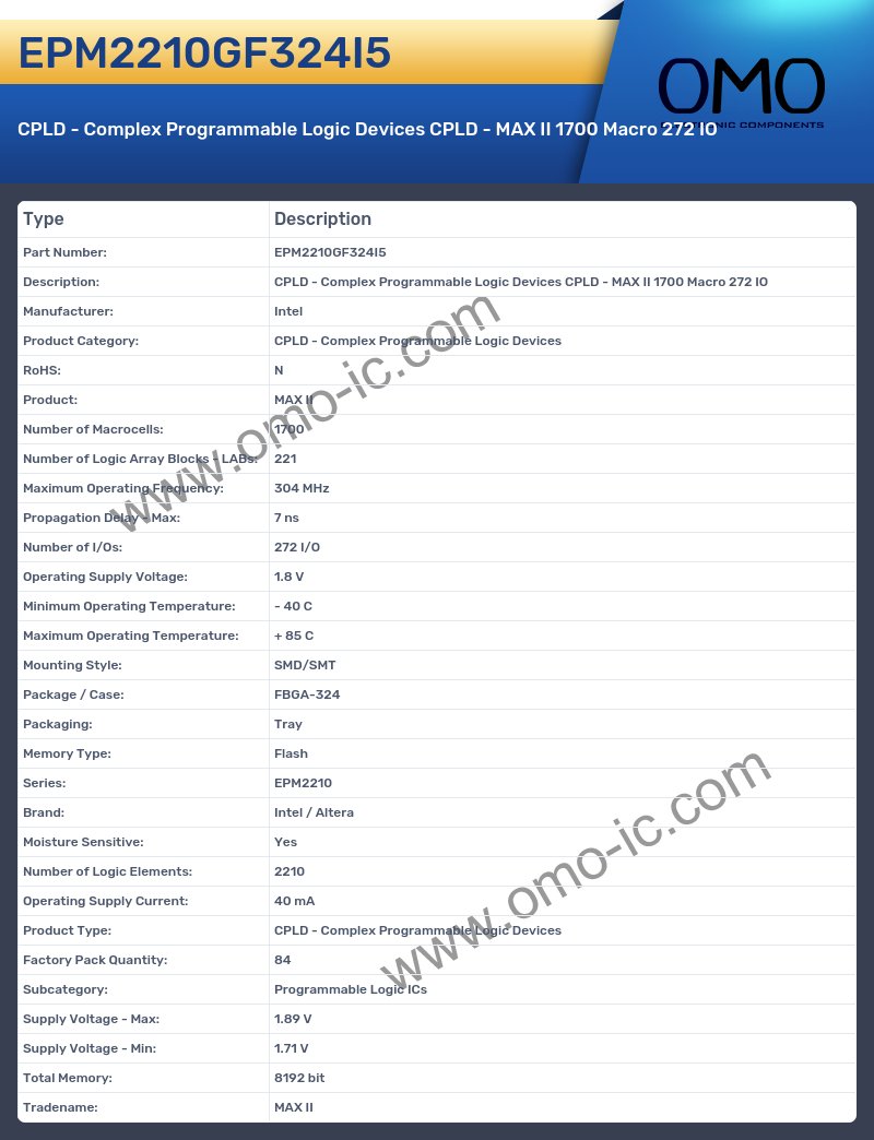 EPM2210GF324I5