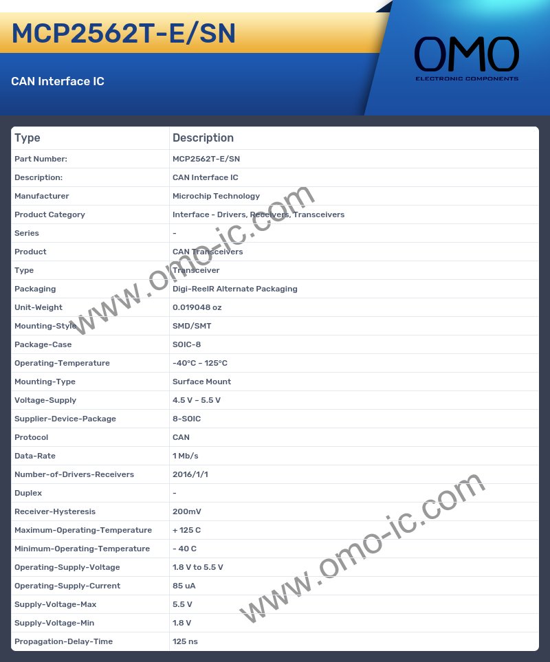 MCP2562T-E/SN
