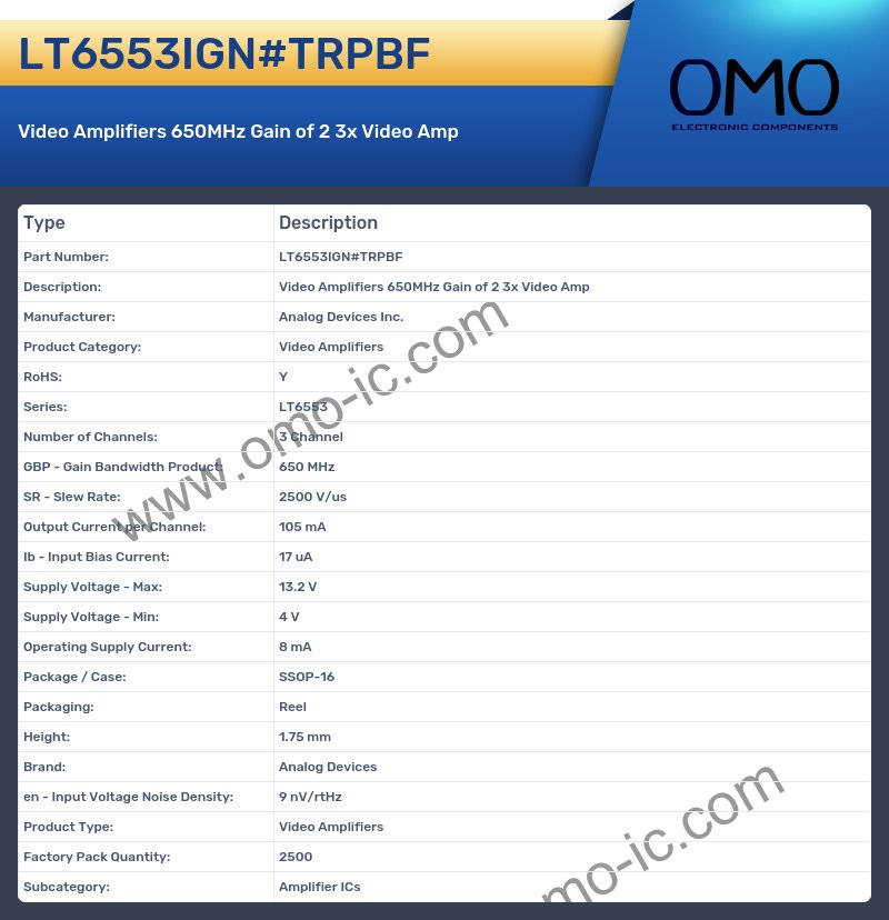 LT6553IGN#TRPBF