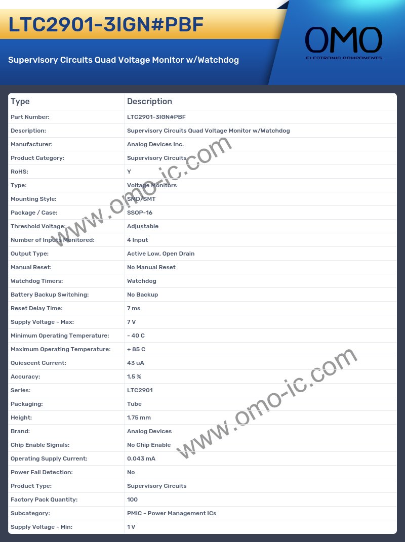 LTC2901-3IGN#PBF
