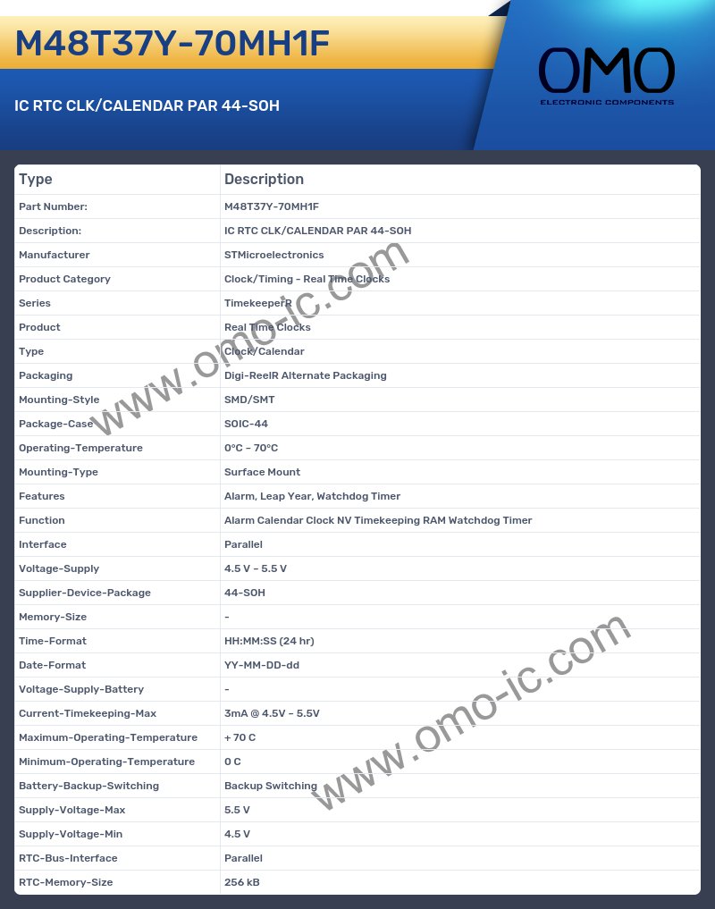 M48T37Y-70MH1F