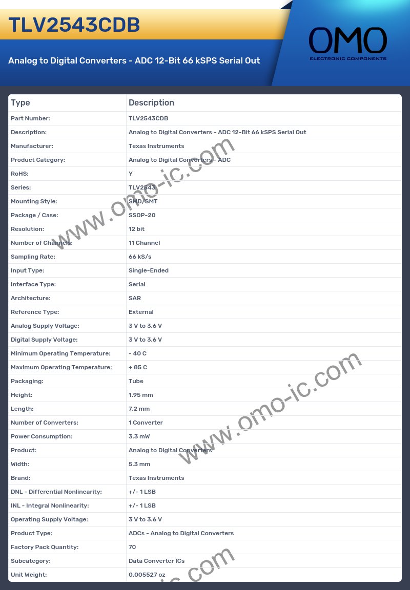 TLV2543CDB