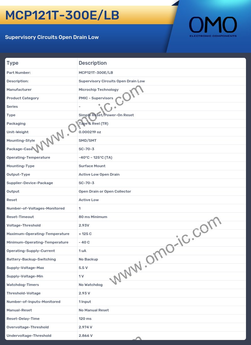 MCP121T-300E/LB