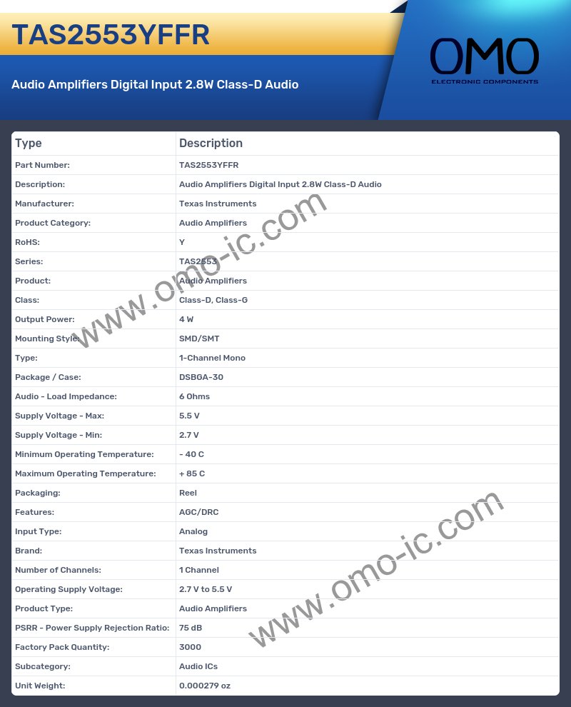 TAS2553YFFR