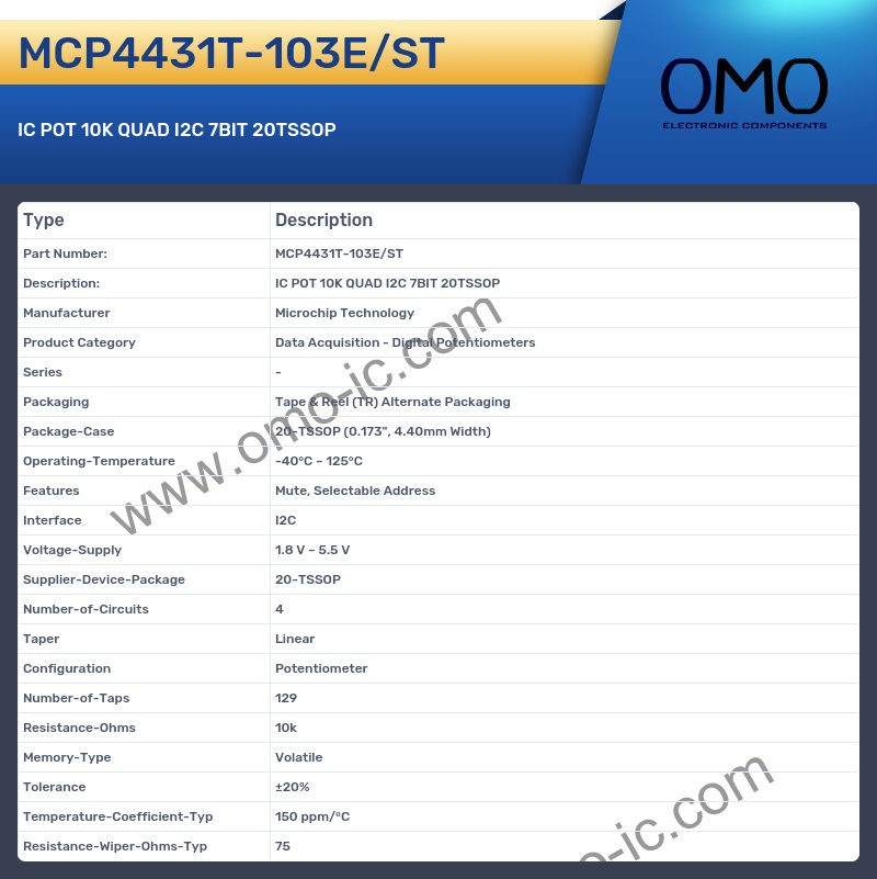 MCP4431T-103E/ST