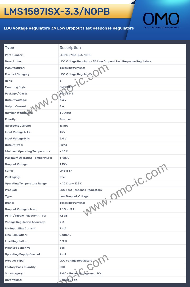 LMS1587ISX-3.3/NOPB