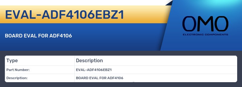 EVAL-ADF4106EBZ1