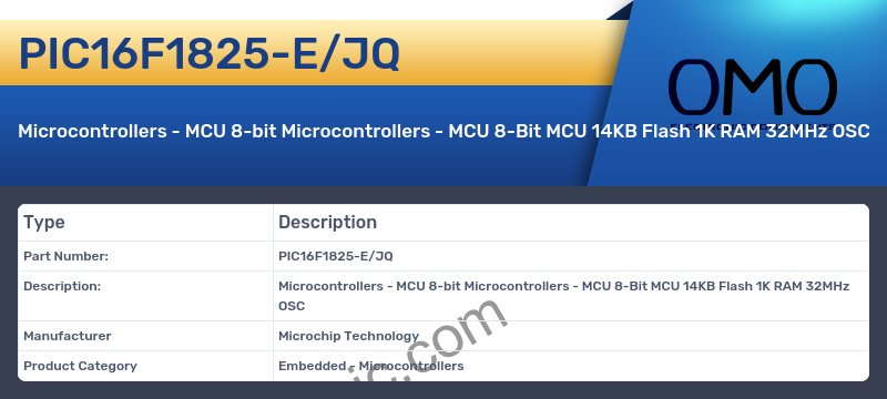 PIC16F1825-E/JQ