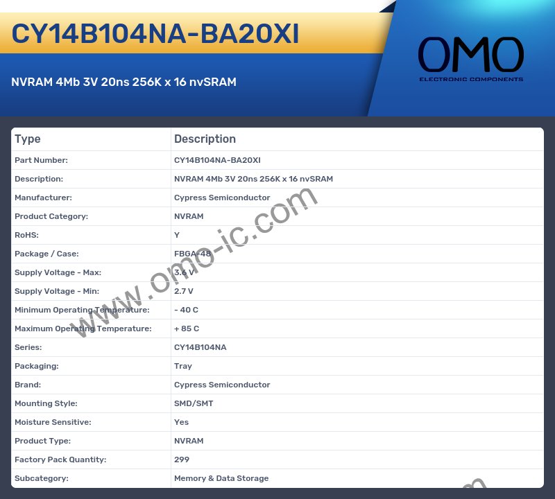 CY14B104NA-BA20XI