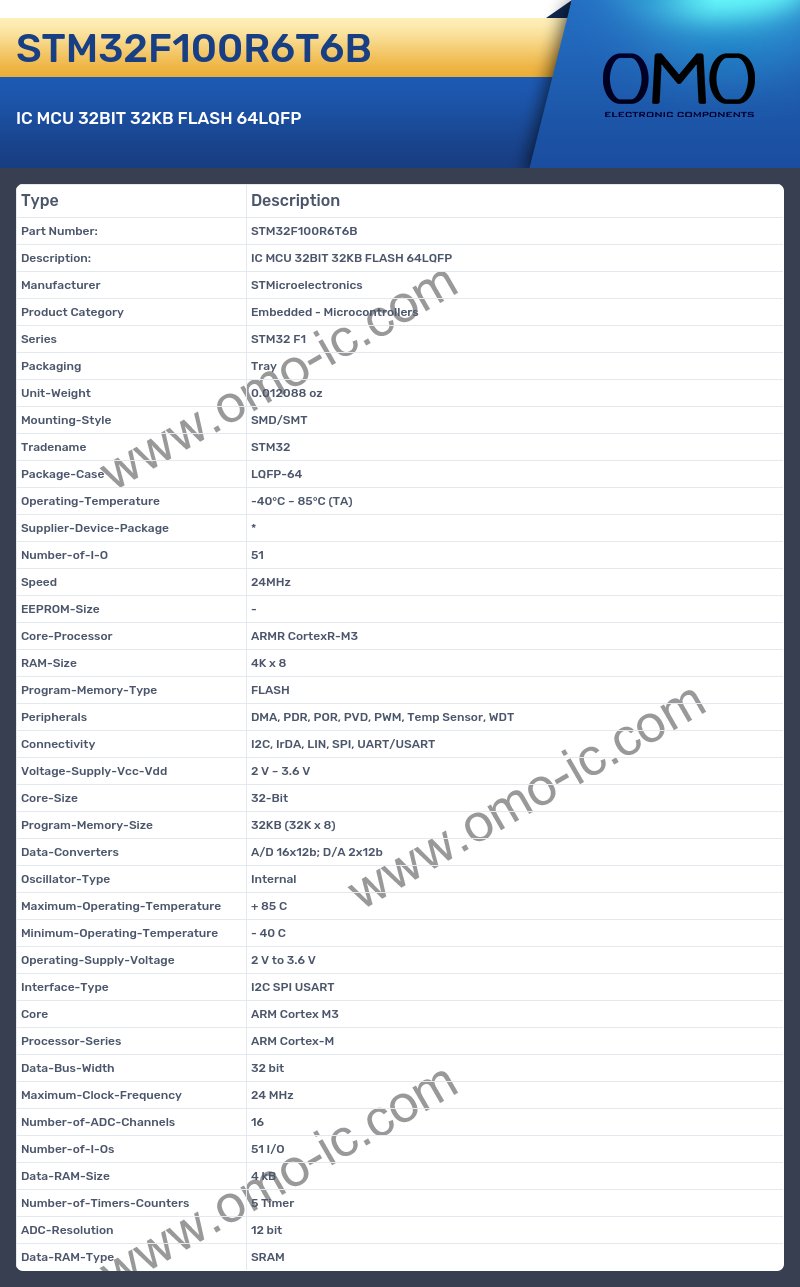 STM32F100R6T6B
